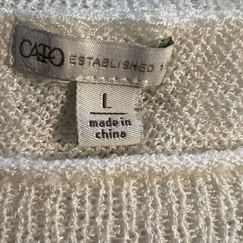 Cato Women’s Top Large Coastal Boxy - Picture 3 of 5